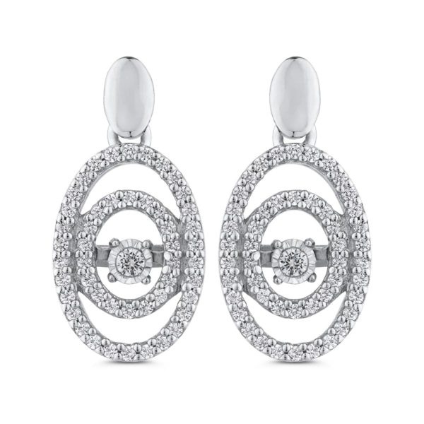 Rope Chain Necklace 10K White Gold Adjustable 20"